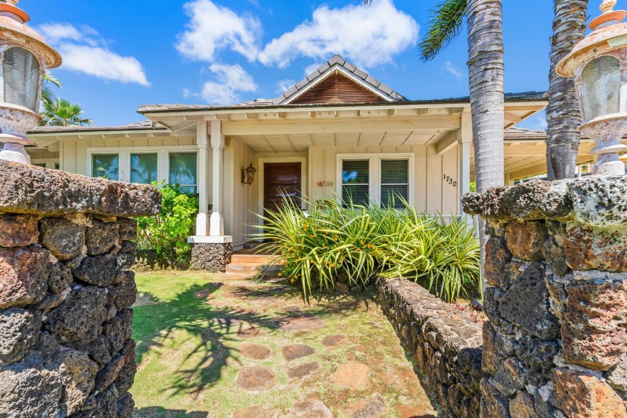 1730 Kaleka 4 Bed Poipu House, Guest House Walk To Beach 科洛阿 外观 照片